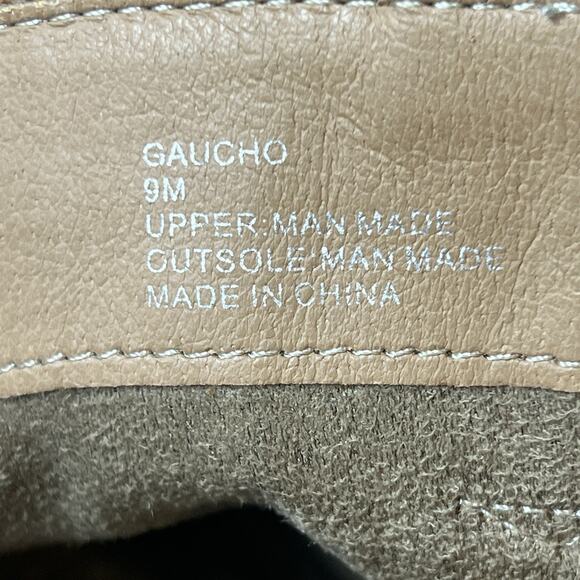 Coconuts Womens 9 M Western Cowboy Boots Brown Embossed Faux Leather Pointed Toe - Picture 11 of 11